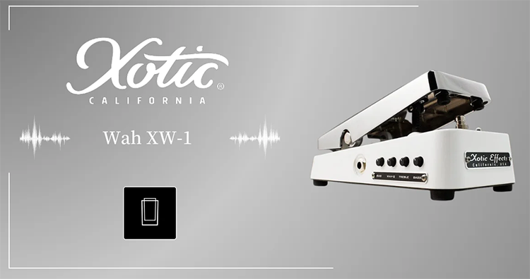 新品 エレキギター エフェクター ワウペダル Xotic Wah XW-1