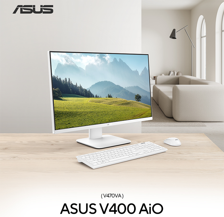新品 デスクトップパソコン PC 一体型 ASUS V400 AiO V470VAK-WPE092W 13世代 Core i7-13620H モニター 27型