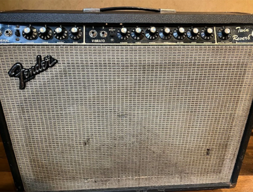 中古 ギターアンプ フェンダー Fender Twin Reverb JBL 100W真空管 1982年製