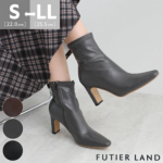 ◎レディース ショート ブーツ ポインテッドトゥ 8cmヒール