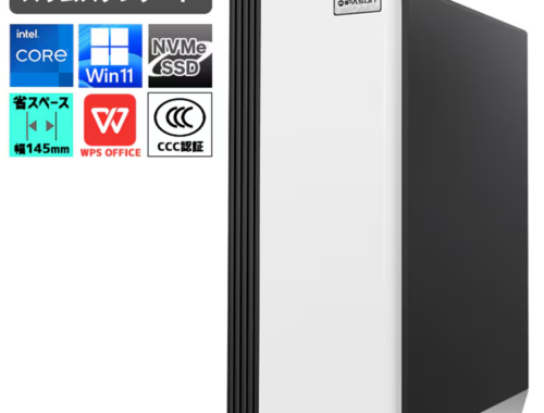 新品 デスクトップパソコン PC IPASON G-SLIM S3 12世代 Core i5-12400F Windows11 WPS office