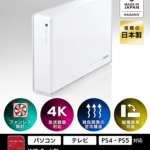 ◎新品 外付け HDD 6TB LHD-EN60U3WRWH ロジテック