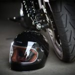 ◎バイク フルフェースヘルメット ビンテージ LAMP2 HORIZON