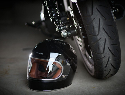 ◎バイク フルフェース ヘルメット ビンテージ LAMP2 HORIZON