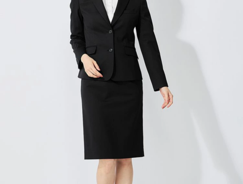 レディース タイトスカート 膝丈 54~59cm丈 バックスリット バックファスナー PSFA