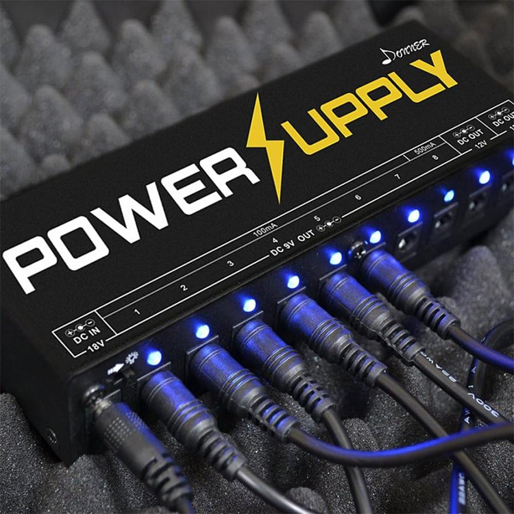 新品 エレキギター パワーサプライ エフェクターペダル用 電源 10出力 DP-1 Donner ドナー
