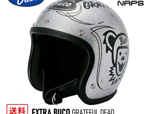 バイク ジェット ヘルメット EXTRA GRATEFUL DEAD BUCO ブコ