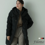◎レディース ダウン コート ロング フード Filomo