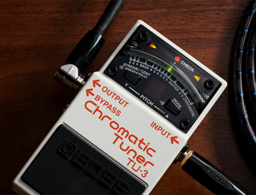 新品 エレキギター エフェクター チューナー Chromatic Tuner TU-3 BOSS ボス