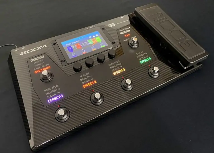 新品 エレキギター マルチエフェクター G6 ZOOM ズーム