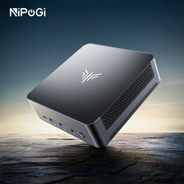 新品 ミニデスクトップパソコン PC NiPoGi AM21 Ryzen7 8745HS メモリ 32GB SSD 1TB Wi-Fi6 4画面同時出力 Windows11