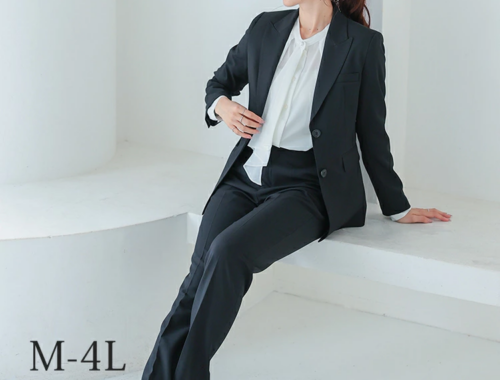 レディース ビジネス スーツ ジャケット パンツ 2点セット DRESS＋