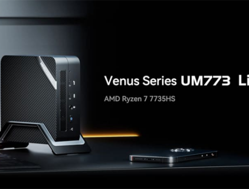 新品 ミニデスクトップパソコン PC MINISFORUM UM773 Lite Ryzen7 7735HS メモリ 32GB SSD 1TB Wi-Fi6 3画面同時出力 Windows11