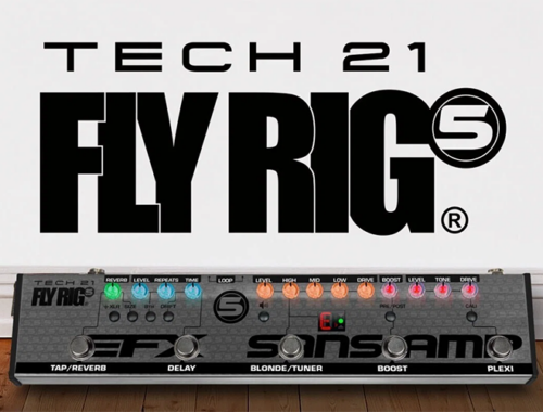 新品 エレキギター マルチエフェクター TECH21 SansAmp FLY RIG 5 V2