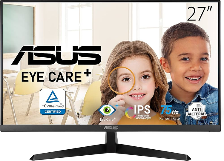 新品 液晶モニター ディスプレイ Eye Care VA279HG 27型 ASUS