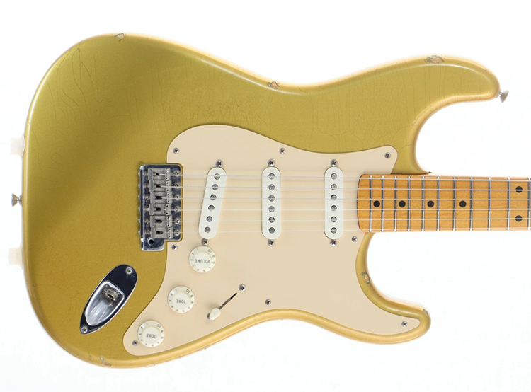 中古 エレキギター フェンダー ストラトキャスター Fender Custom Shop MBS 1954 2002年製