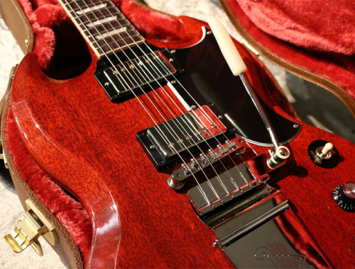新品 エレキギター ギブソン Gibson SG Standard '61 Maestro Vibrola