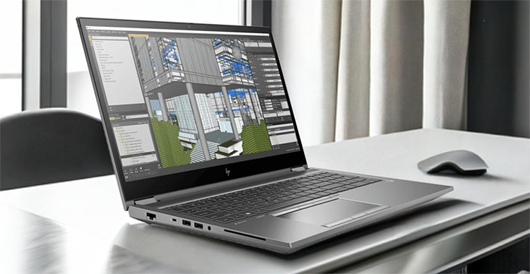 中古 ノートパソコン PC HP ZBook Fury G7 10世代 Core i7-10850H メモリ 32GB SSD 1TB NVIDIA RTX3000 Wi-Fi6 Wsp Office Windows11 15.6型