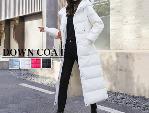 レディース 超ロング ダウン コート Rosella