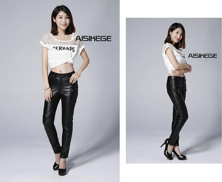 レディース レザー 本革 ライディング パンツ 福祥