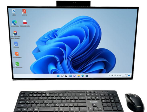 中古 デスクトップパソコン PC 一体型 NEC LAVIE Home All-in-one HA970/R 10世代 Intel Core i7-10510U メモリ 8GB SSD 256GB Wi-Fi6 モニター 27型 WPS Office Windows11