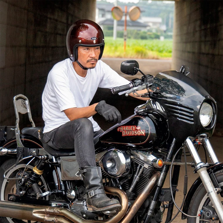 バイク ジェット ヘルメット SHM Lot-503 Basic Jet Helmet