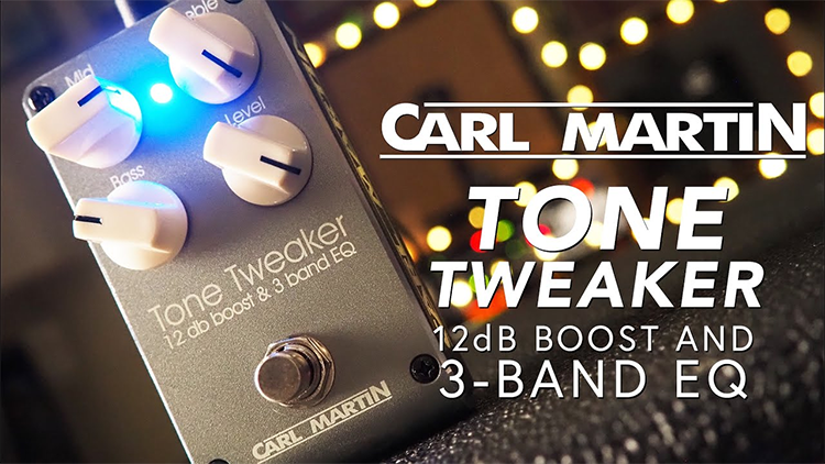 新品 エレキギター エフェクター ブースタ Tone Tweaker Carl Martin カールマーチン