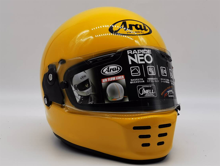バイク フルフェース ヘルメット RAPIDE-NEO スターイエロー NANKAI Arai アライ