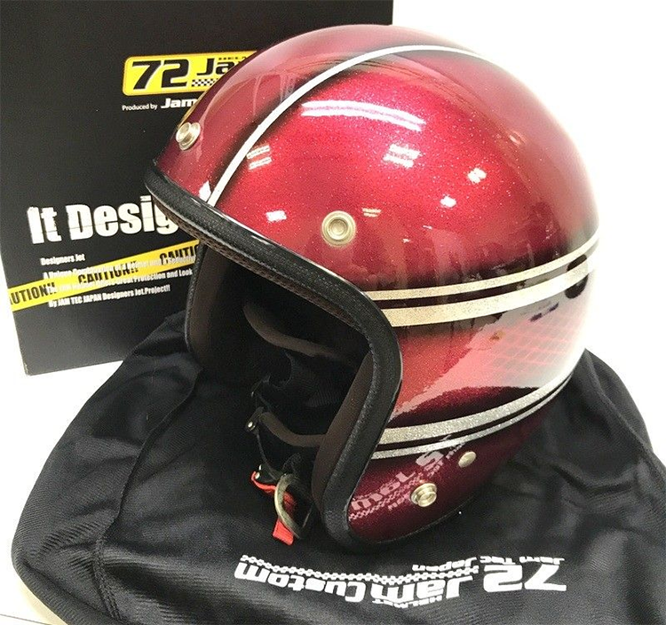 バイク レディース ジェット ヘルメット JOHNNY CINQ VNT05 72JAM ジャムテック