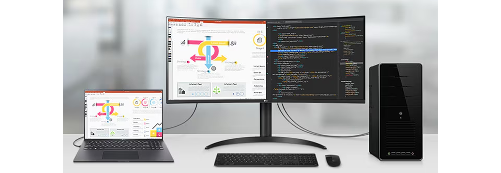 新品 モニター 液晶ディスプレイ 曲面 34型 34WR55QK-B LG