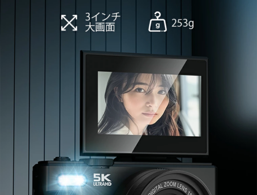 新品 デジタルカメラ コンパクト 4/5K WD08（4K）/ WD08 PRO（5K）LivelyLife