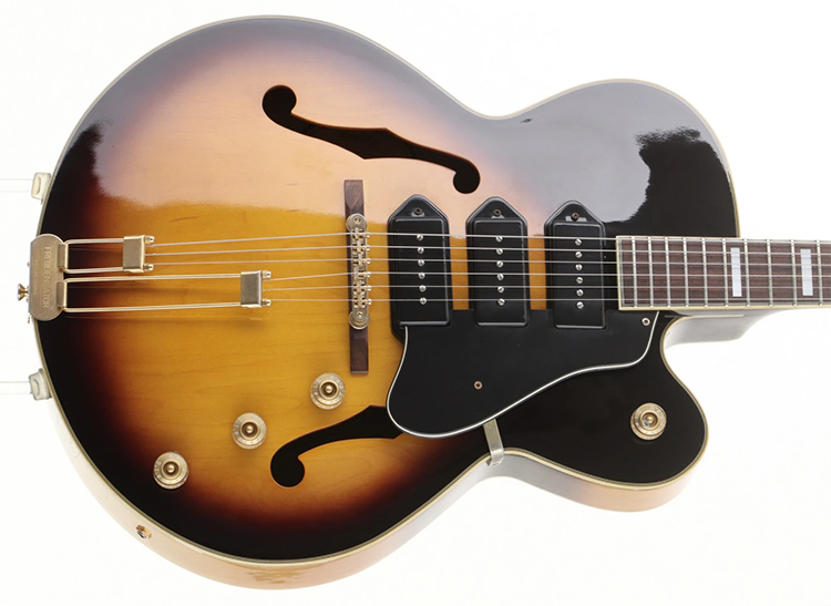 中古 エレキギター エピフォン フルアコ Epiphone JZephyr Blues Deluxe 1999年製