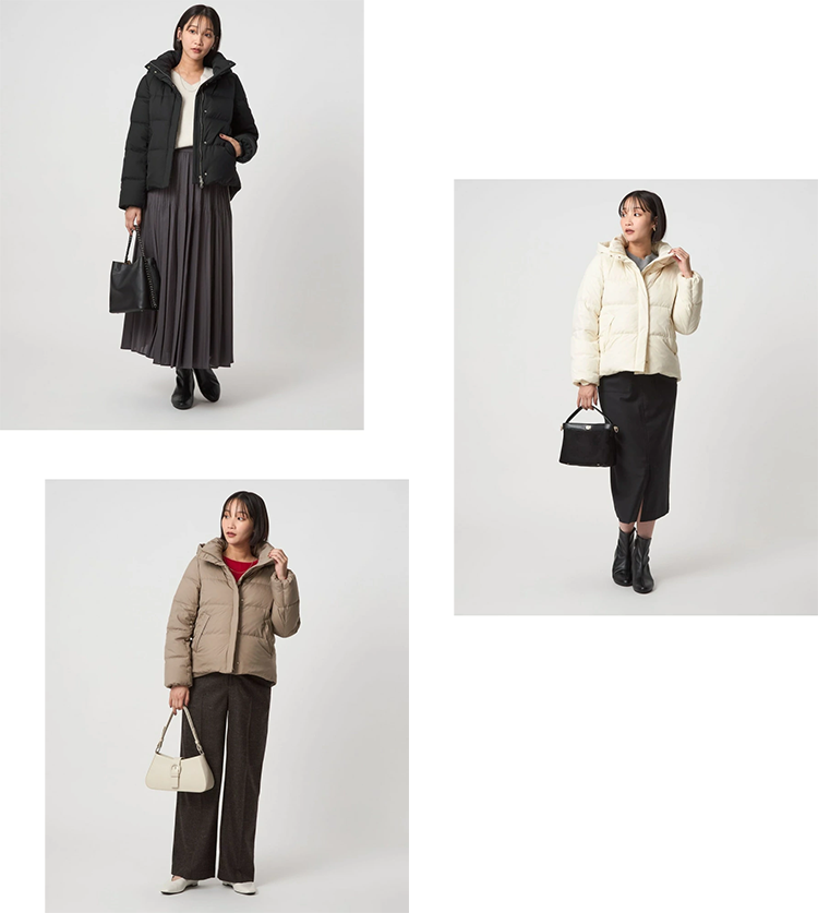 レディース ダウン ジャケット ショート丈 green label relaxing