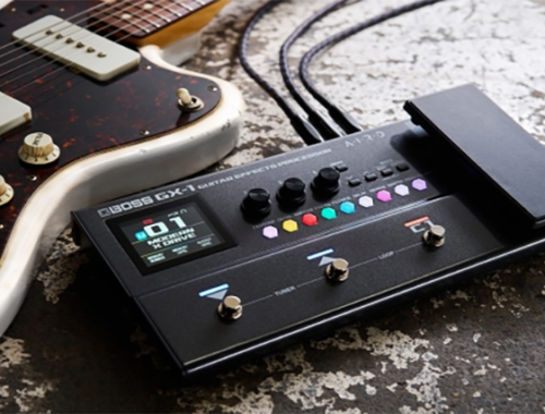 新品 エレキギター マルチエフェクター GX-1 LGW-01 ワイヤレスシステム BOSS ボス