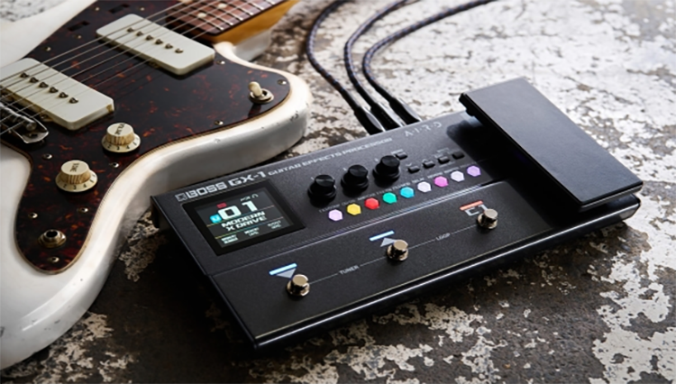 新品 エレキギター マルチエフェクター GX-1 LGW-01 ワイヤレスシステム BOSS ボス