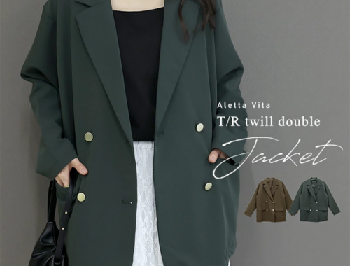 レディース ダブル ジャケット 4つボタン FUNNY COMPANY+