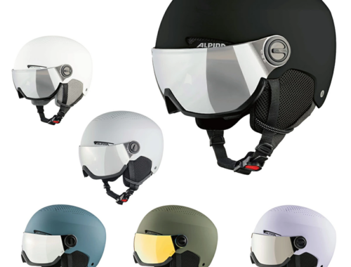 アウトドア スノー スキー ヘルメット ARBER VISOR Q-LITE ALPINA アルピナ