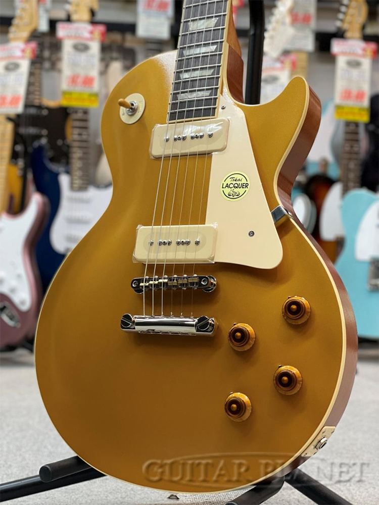 新品 エレキギター レスポールタイプ LS-GP P-90 Gold Top 東海 Tokai