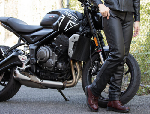 レディース 本革 レザー ライダース パンツ プロテクター デグナー DEGNER FRP-40