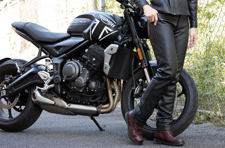 レディース 本革 レザー ライダース パンツ プロテクター デグナー DEGNER FRP-40