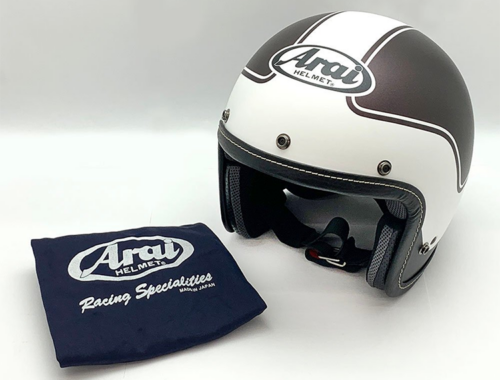 バイク ジェット ヘルメット CLASSIC AIR ERA ブラウン アライ ARAI