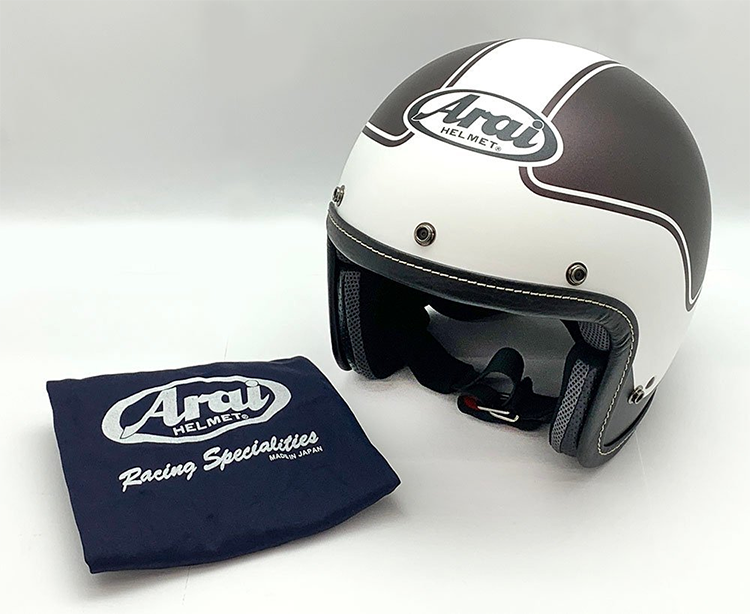 バイク ジェット ヘルメット CLASSIC AIR ERA ブラウン アライ ARAI