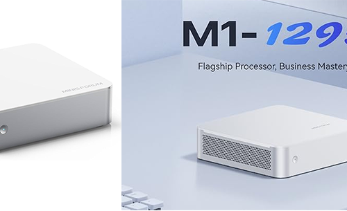 新品 ミニデスクトップパソコン PC MINISFORUM M1 1295 Windows11 12世代 Core i9-12950HX メモリ 32GB SSD 1TB Wi-Fi6E モニター なし 3画面同時出力