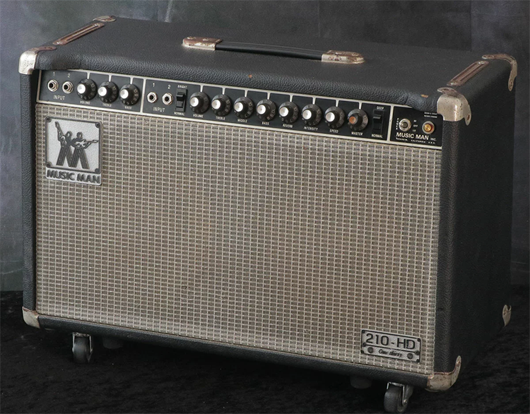 中古 ギターアンプ MUSIC MAN ミュージックマン 210-HD 2275-150JX 150W 真空管 1970年代
