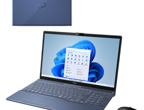 中古 ノートパソコン PC 富士通 FMV LIFEBOOK AH53/F3L Windows11 15.6型 11世代 Core i7-1195G7 メモリ 32GB SSD 1TB Wi-Fi6 MS office 2021