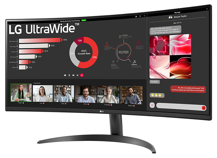 新品 ウルトラワイドモニター 液晶ディスプレイ 曲面 34WR50QK 34型 LG