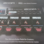 ◎新品 エレキギター マルチエフェクター G11 ZOOM ズーム