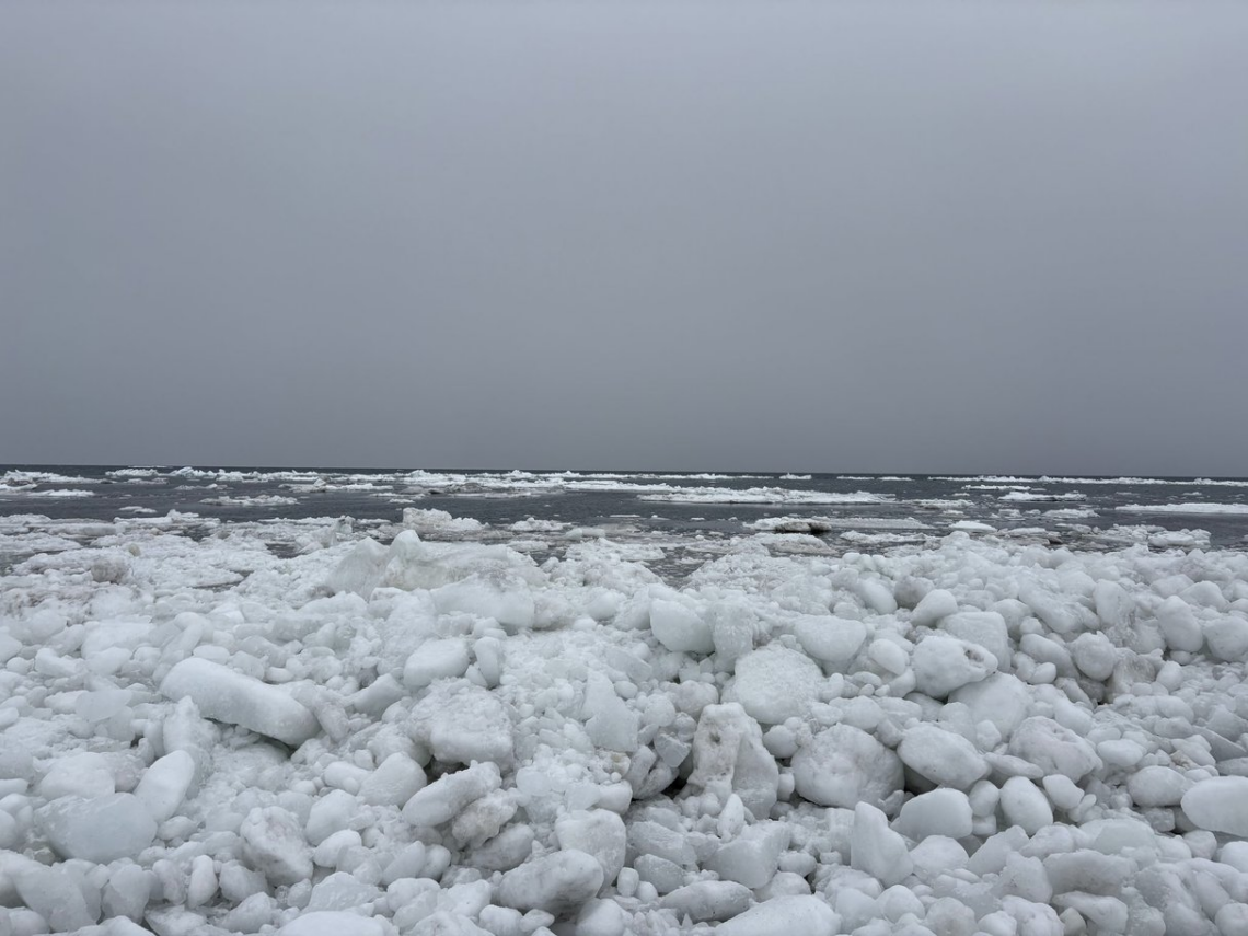 2026/3/4 北海道・浜小清水・フレトイ海岸 流氷再接岸