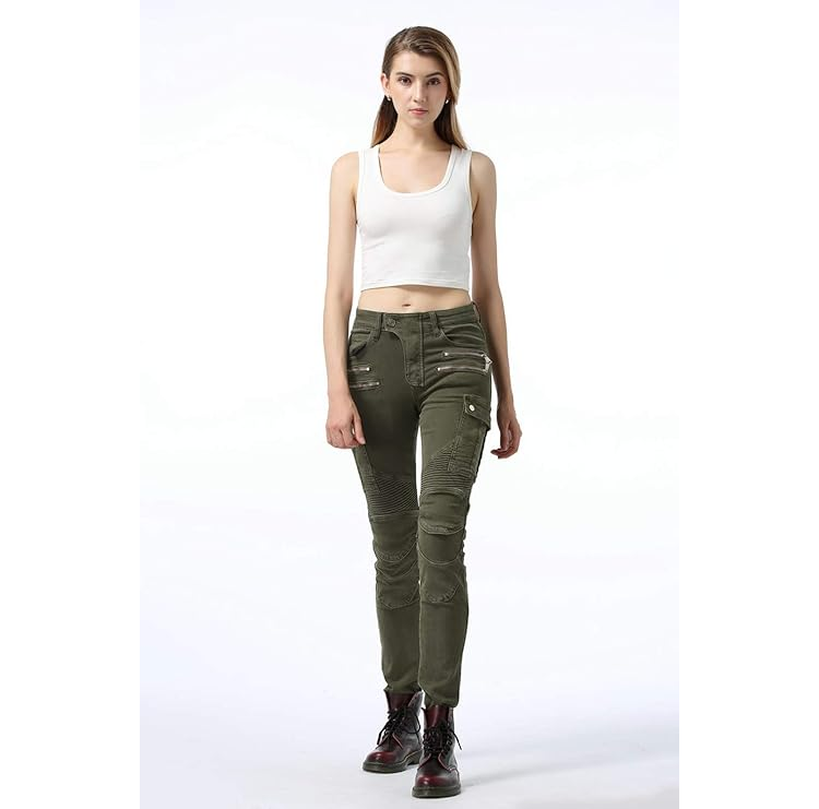 レディース ライディング パンツ プロテクター [RENHE]