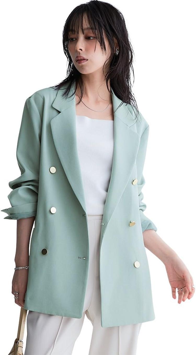 レディース ダブル テーラード ジャケット 6つ釦 [ニッセン]